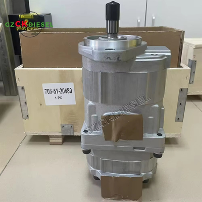 購入 ハイドロリックギアポンプ 705-51-20480 7055120480 705-51-20430 7055120430 ホールローダー用 WA320-3 WA300-3A online manufacture