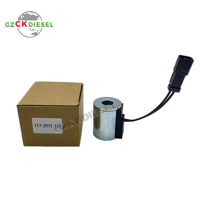 55MM DC12V 電磁弁コイル 117-2911 1172911 CAT バックシューローダー 420D 442D 430D 432D 416C