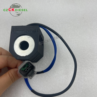 DC 24V Solenoid Valve 39680031 Excavator Parts in Stock CE Solenoid Valve Coil